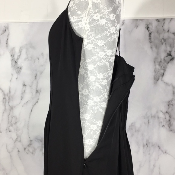 Banana Republic Black Criss Cross Back Midi Dress - Picture 6 of 14